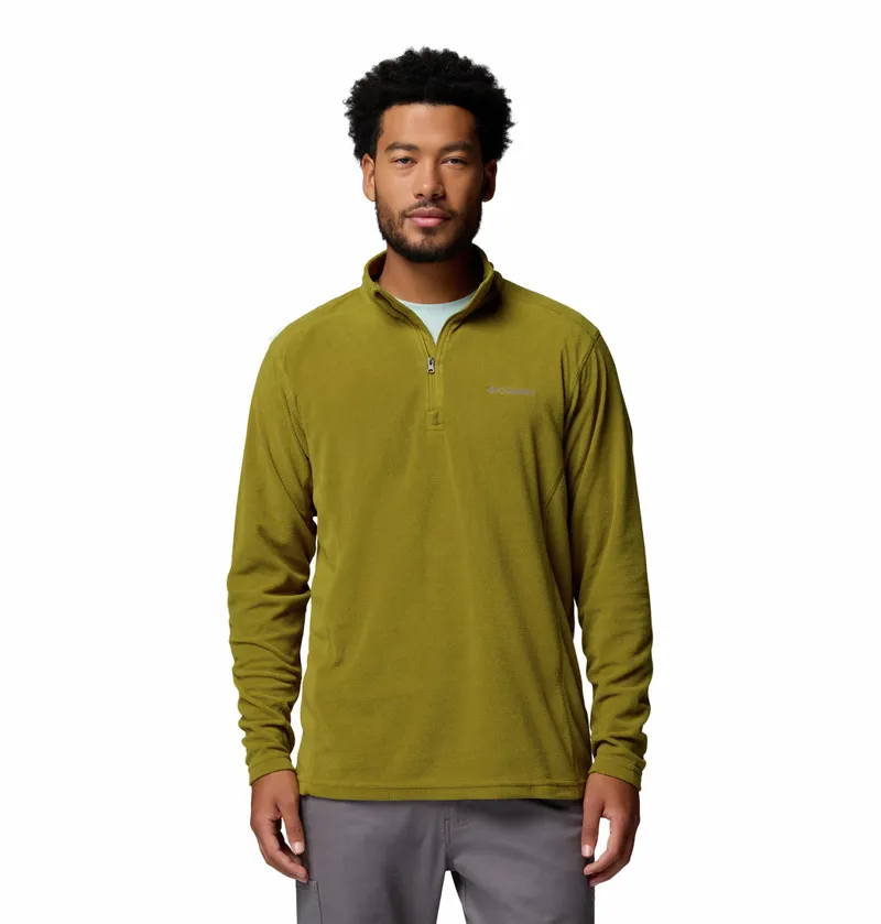 Columbia Klamath Range II Half Zip Mens in Mossy Green