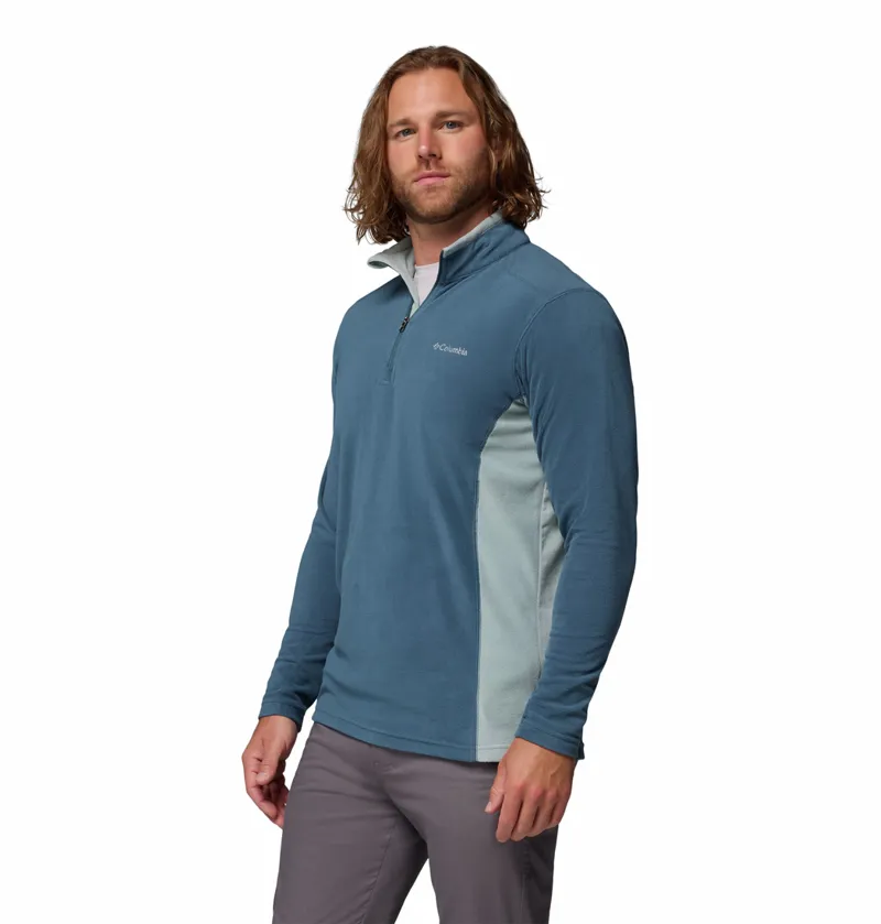 Columbia Klamath Range II Half Zip Mens in Everblue/Crushed Blue-1