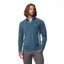 Columbia Klamath Range II Half Zip Mens in Everblue/Crushed Blue