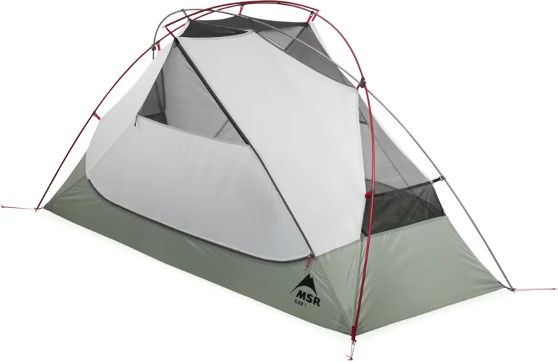 MSR Elixir 1-Person Backpacking Tent with Footprint in Green-3