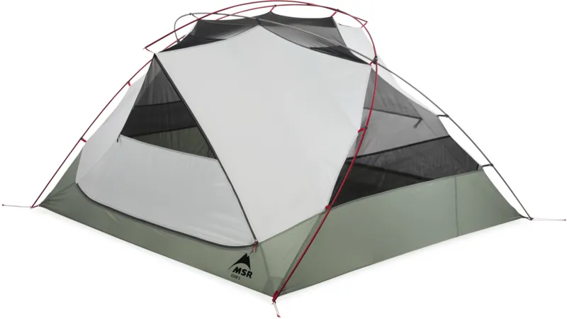 MSR Elixir 3 Person Backpacking Tent in Green-4