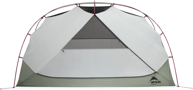 MSR Elixir 3 Person Backpacking Tent in Green-5
