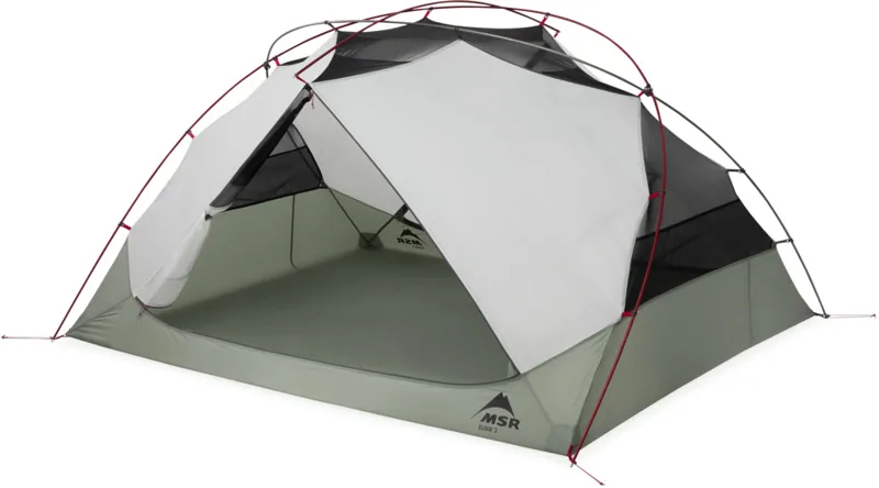 MSR Elixir 3 Person Backpacking Tent in Green-3