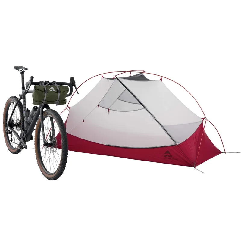 MSR Hubba Hubba Bikepack 1 Person Tent in Green