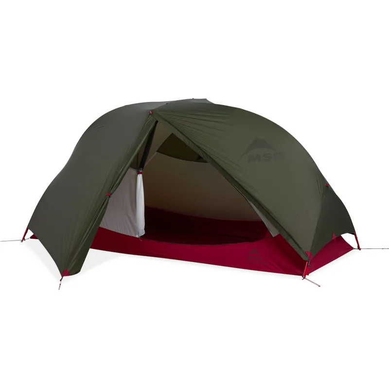 MSR Hubba Hubba Bikepack 1 Person Tent in Green-1