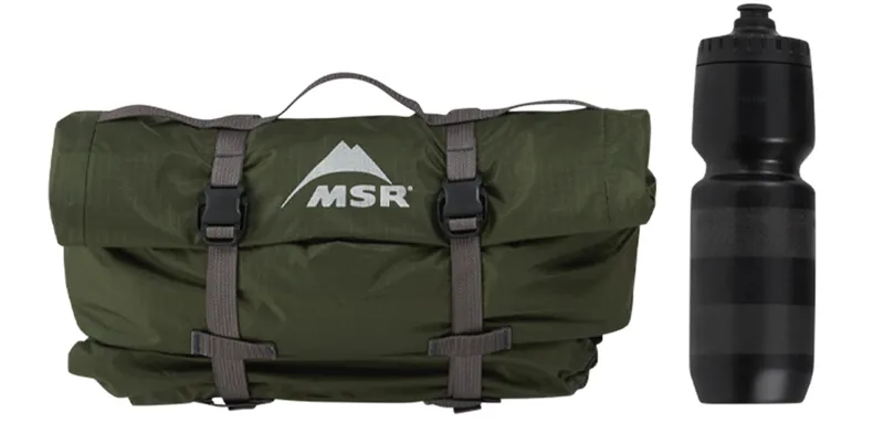 MSR Hubba Hubba Bikepack 1 Person Tent in Green-11