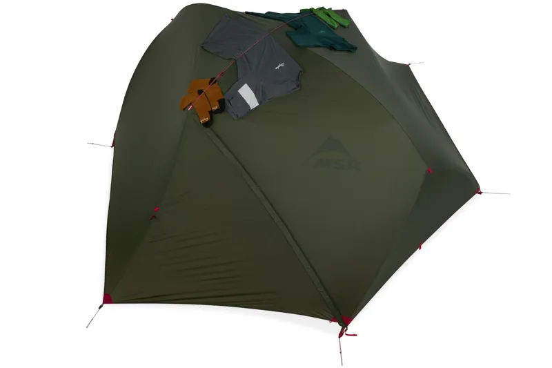 MSR Hubba Hubba Bikepack 2 Person Tent in Green-6
