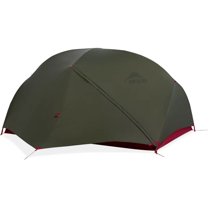 MSR Hubba Hubba Bikepack 2 Person Tent in Green-2