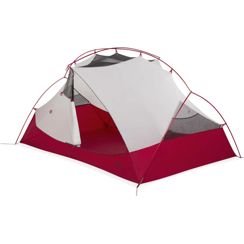 MSR Hubba Hubba Bikepack 2 Person Tent in Green-3