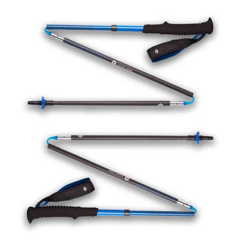 Black Diamond Distance Carbon Z Poles in Ultra Blue-3