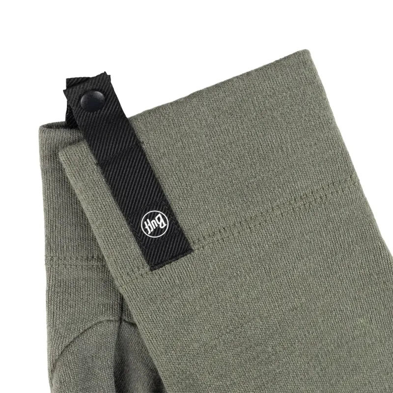 Buff Merino Midweight Gloves in Dark Khaki-1
