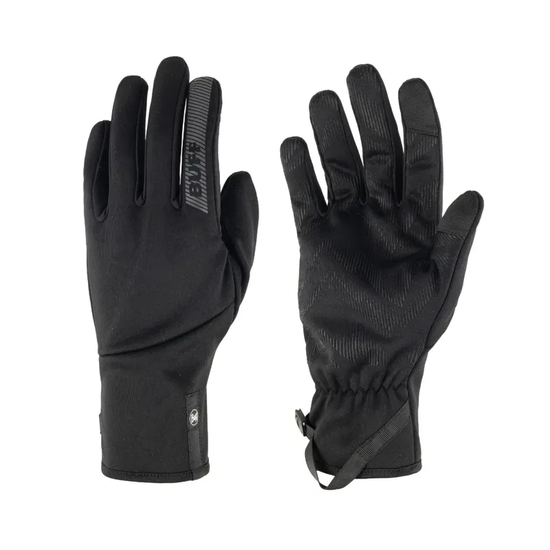 Buff Windproof Gloves in Black