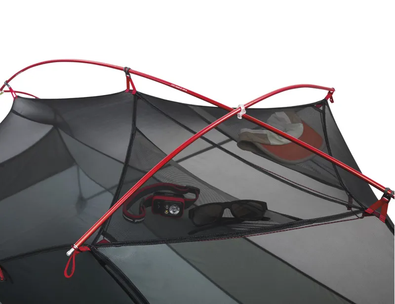 MSR Hubba Hubba LT 1 Person Ultralight Tent in Olive Night-7