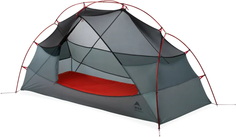 MSR Hubba Hubba LT 1 Person Ultralight Tent in Olive Night-8