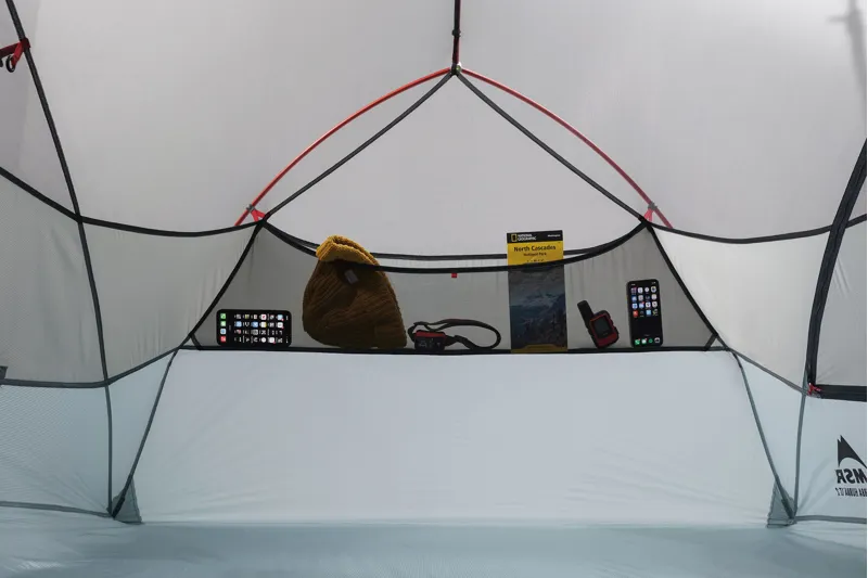 MSR Hubba Hubba LT 2 Person Tent in Olive Night-8