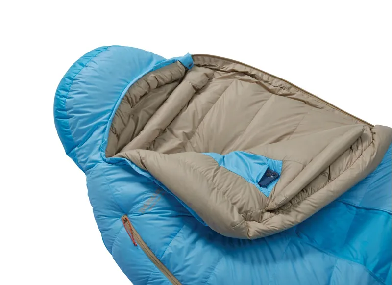 Thermarest Boost 650 20F/-6C Down Sleeping Bag Reg Wide in Blue-1