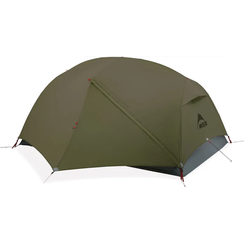MSR Hubba Hubba LT 2 Person Tent in Olive Night-2
