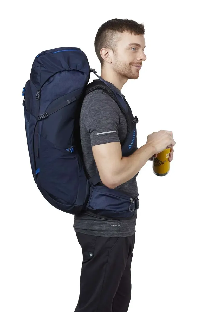 Gregory Zulu 40L Backpack Medium/Large Mens in Volcanic Black-2