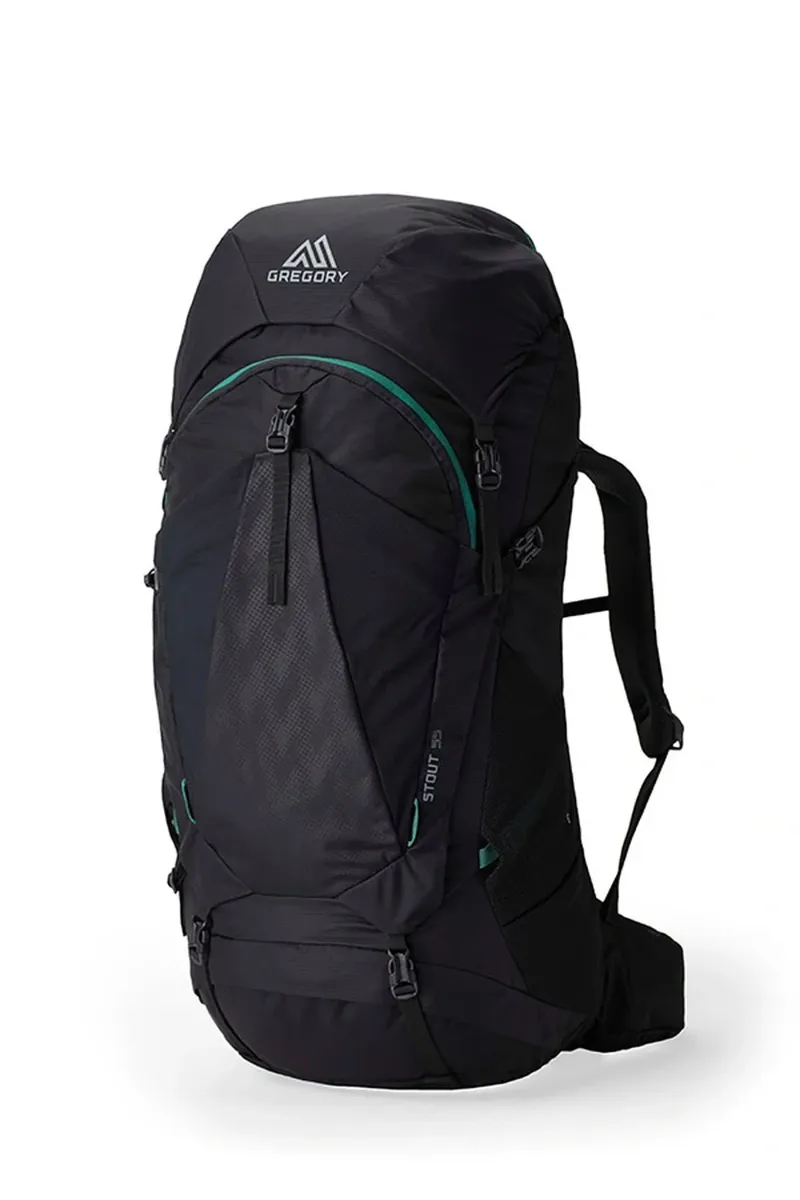 Gregory Stout 55L Backpacking Pack in Forest Black