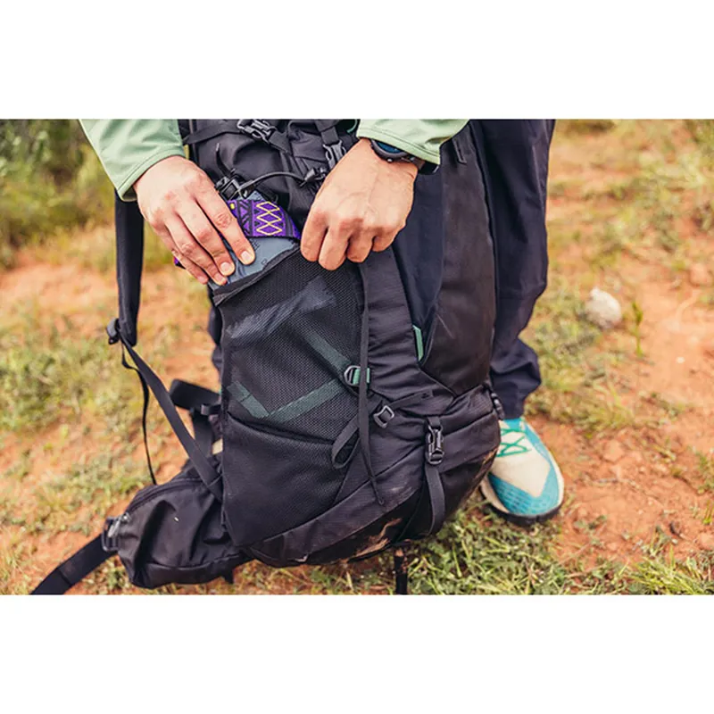 Gregory Stout 55L Backpacking Pack in Forest Black-5