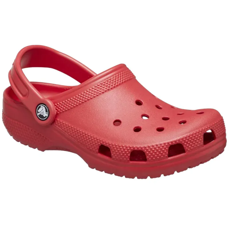 Crocs Classic Clog Kids in Varsity Red