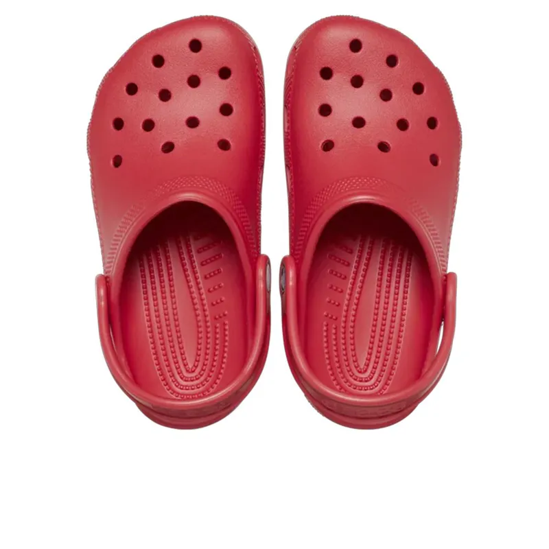 Crocs Classic Clog Kids in Varsity Red-2
