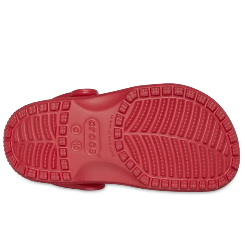 Crocs Classic Clog Kids in Varsity Red-3