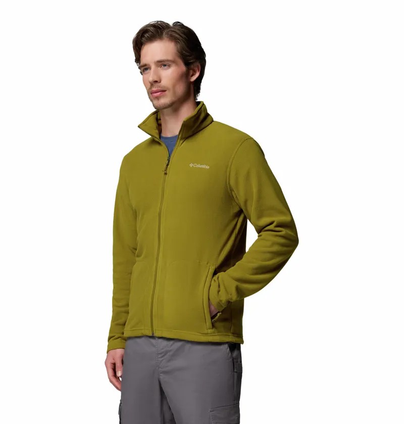 Columbia Fast Trek Light Full Zip Fleece Mens in Mossy Green-1