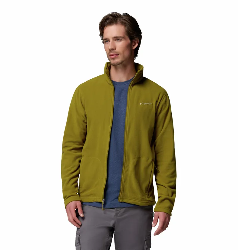 Columbia Fast Trek Light Full Zip Fleece Mens in Mossy Green-3