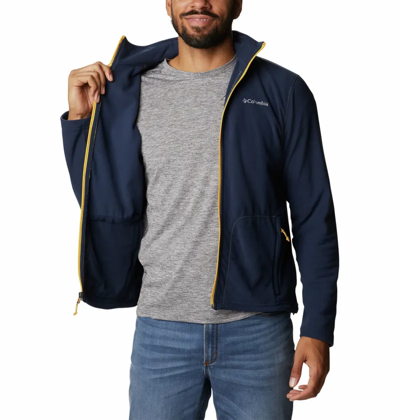 Columbia Fast Trek Light Full Zip Fleece Mens in Collegiate Navy-4