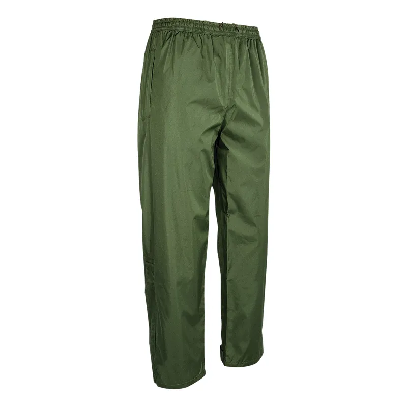 Highlander Stormguard Packaway Trousers in Olive-1