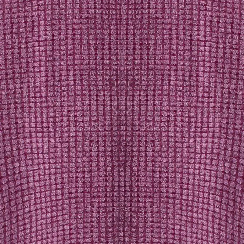 Weird Fish Ariana Eco Full Zip Grid Fleece Womens in Purple Wine-7