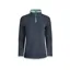 Weird Fish Beye Eco 1/4 Zip Grid Fleece Womens in Rich Navy