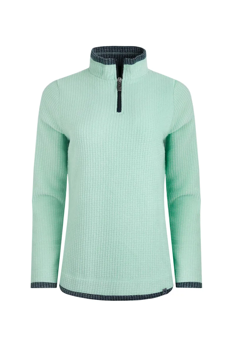 売れ筋商品|||ウィアードフィッシュ パーカー・スウェットシャツ アウター レディース Women's Beye Long Sleeve 1/4 Zip Grid Fleece Tarragon Beye Eco 1/4 Zip Grid Fleece Tarragon | Weird Fish