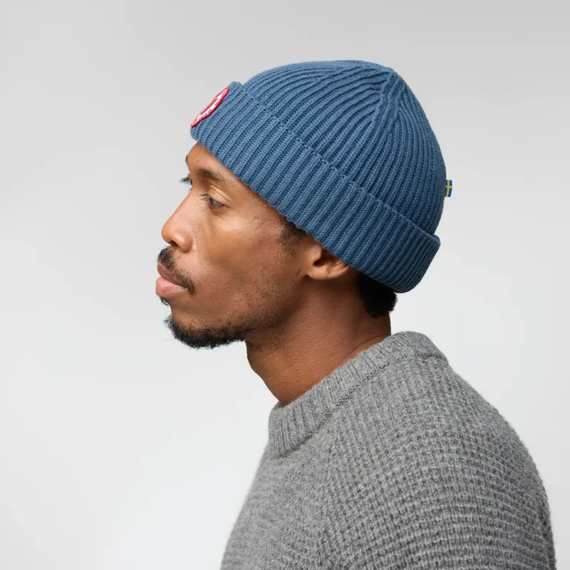 Fjallraven 1960 Lite Logo Hat in Indigo Blue-5