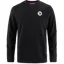 Fjallraven 1960 Logo Badge Sweater Mens in Black