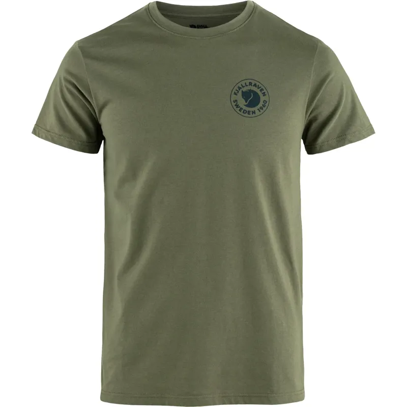 Fjallraven 1960 Logo T-Shirt Mens in Laurel Green