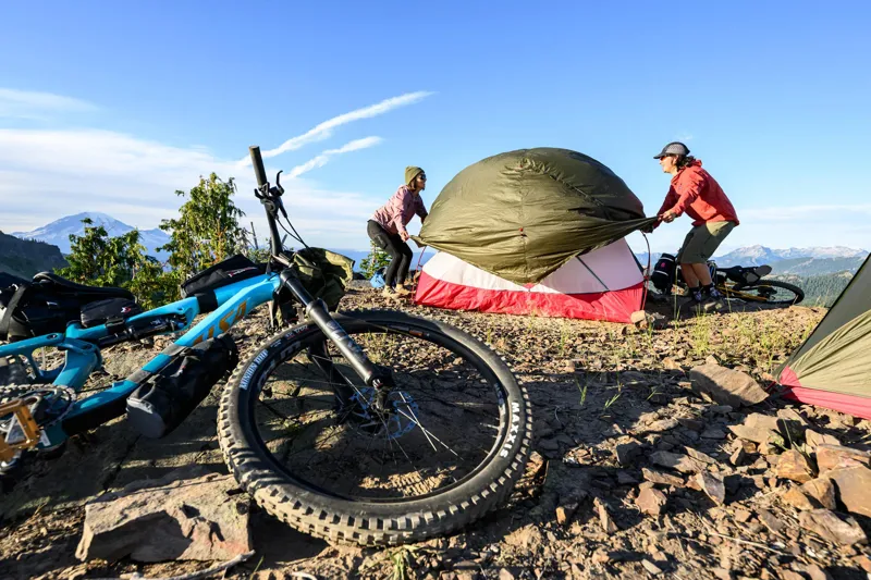 MSR Hubba Hubba Bikepack 1 Person Tent in Green-13