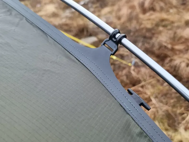 Nortent Vern 1 Silnylon 4S Tent with Footprint in Army Green-10
