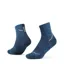 Buff Dryflx Quarter Socks in Blue