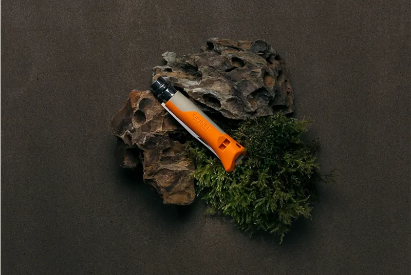 Opinel Horizon No. 08 Knife in Orange-5