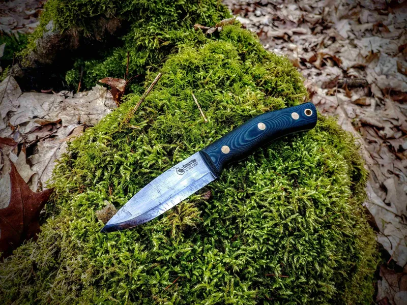Casstrom No.10 Swedish Forest Knife Stainless Steel Green Micarta-5
