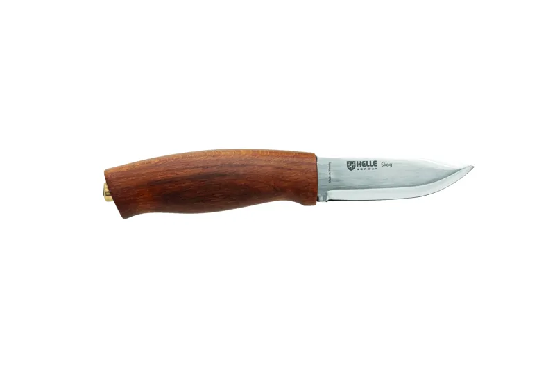 Helle Skog Carving Knife in Brown