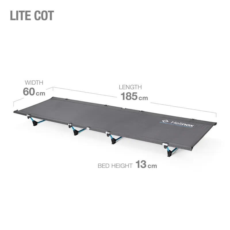Helinox Lite Cot in Black-4