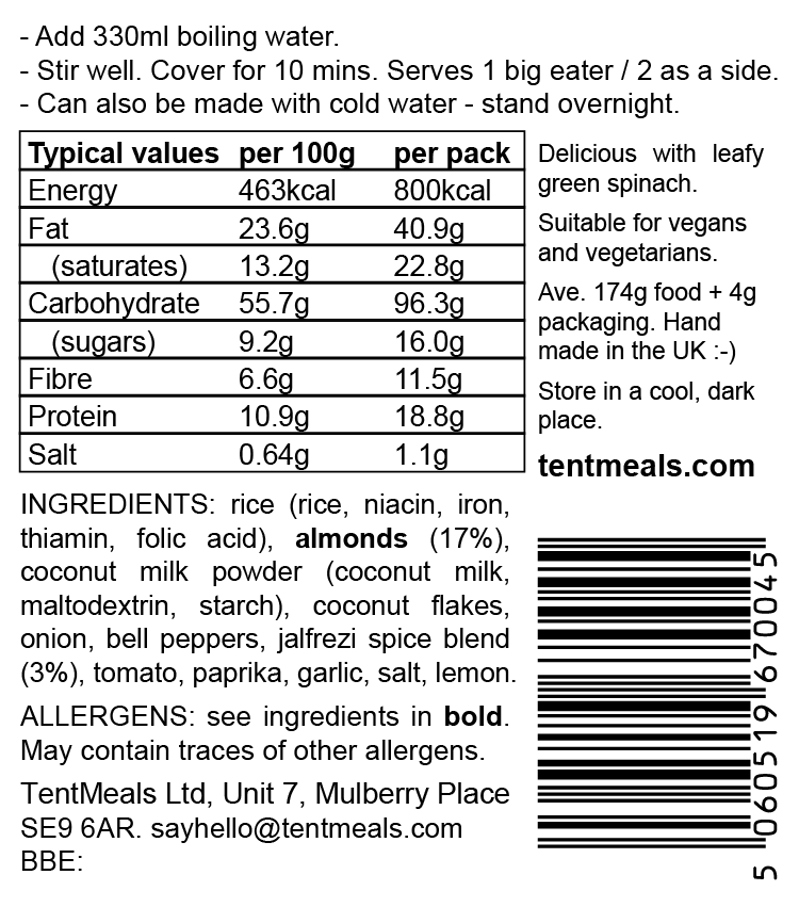 TentMeals Almond Jalfrezi 800 kcal-1