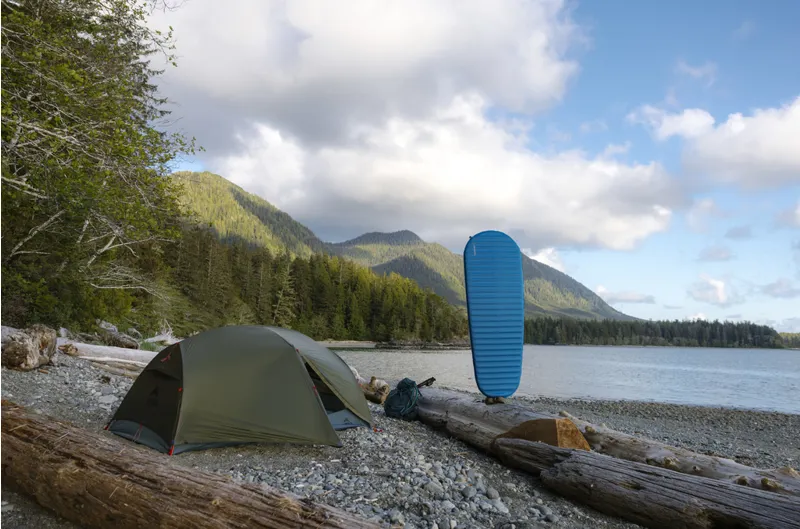 Thermarest Trail Pro Sleeping Pad Regular Wide in Tide-4