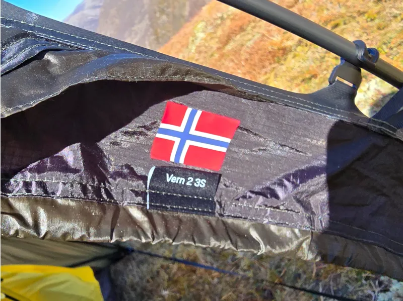 Nortent Vern 2 Silnylon 3S Tent with Footprint in Army Green-13