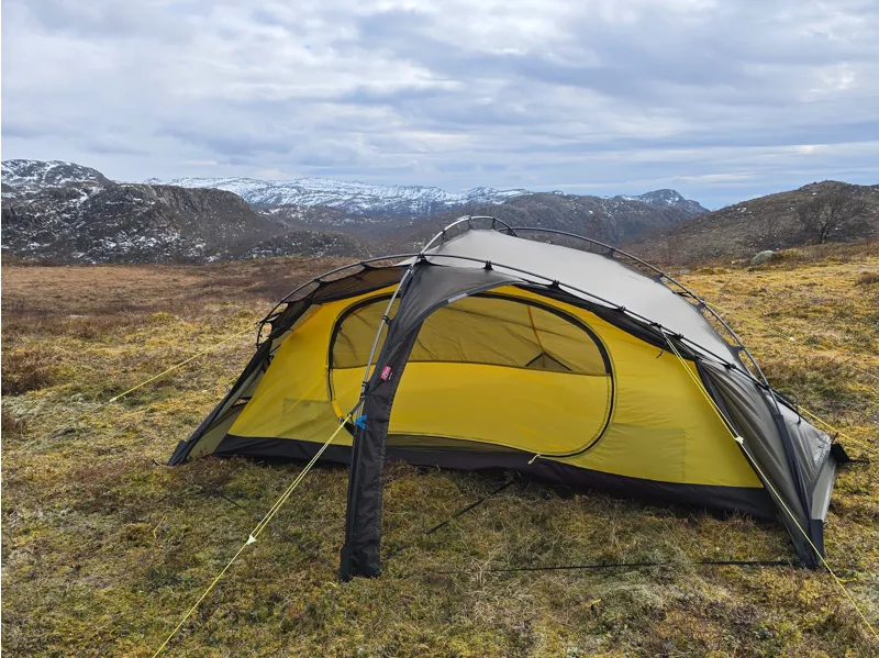 Nortent Vern 1 Silnylon 3S Tent with Footprint in Army Green-1