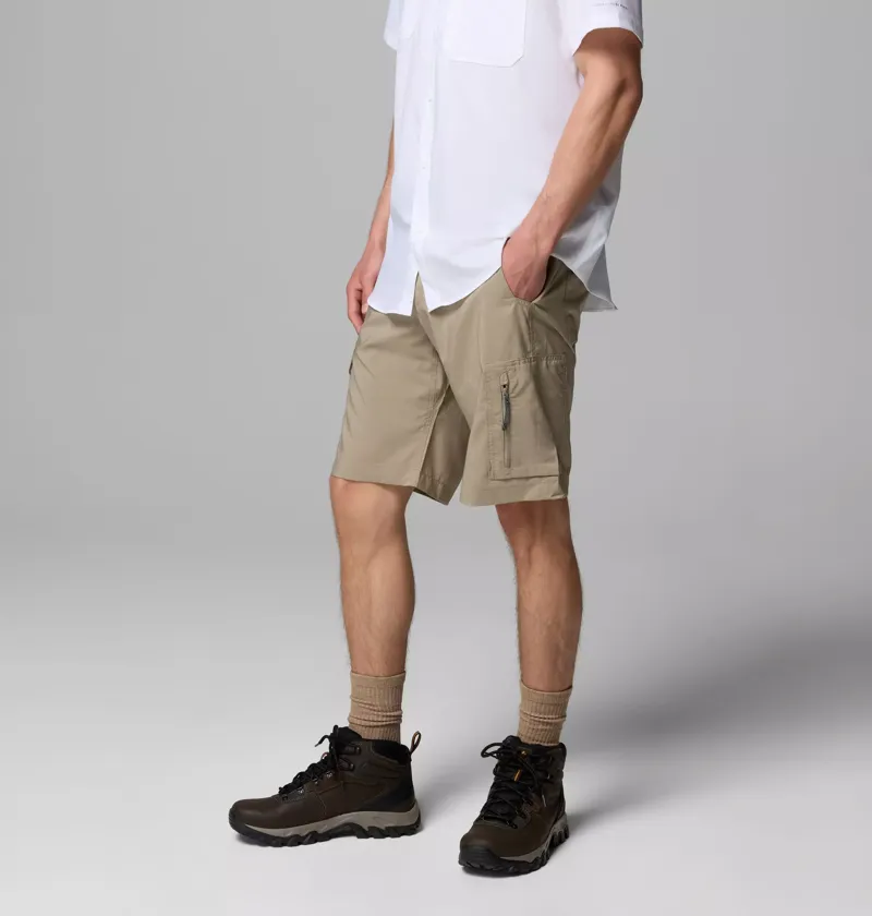Columbia Silver Ridge Utility Cargo Short Mens in Stone Green-2