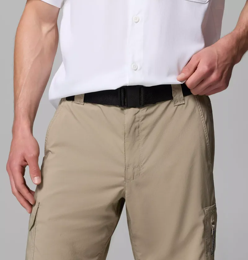 Columbia Silver Ridge Utility Cargo Short Mens in Stone Green-4